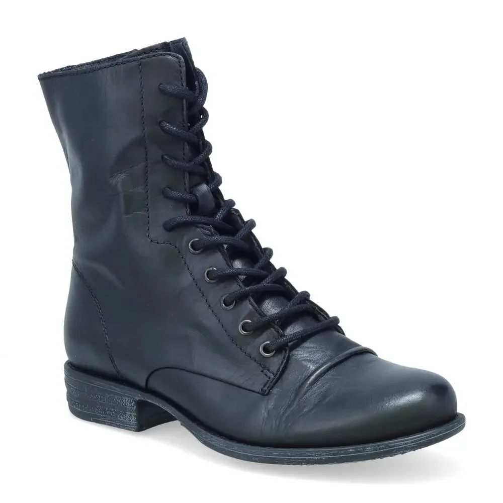 MIZ MOOZ LUKAS WOMEN'S LACE-UP BOOT BLACK 8